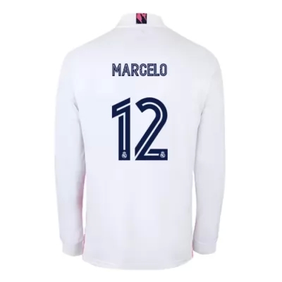 Muži Futbal Marcelo #12 Domáci Biely Dresy 2020/21 Košele Dres