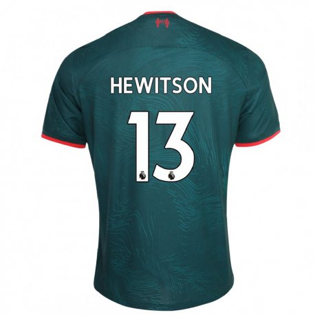 Kandiny Muži Luke Hewitson #13 Tmavozelený Dresy Tretia Csapatmez 2022/23 Dres