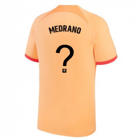 Kandiny Muži Fernando Medrano #0 Svetlooranžový Dresy Tretia Csapatmez 2022/23 Dres