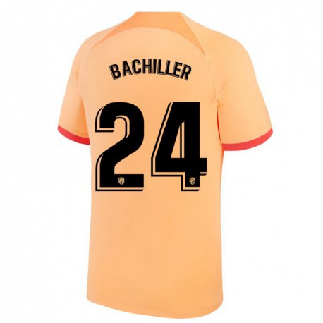 Kandiny Muži Iker Bachiller #24 Svetlooranžový Dresy Tretia Csapatmez 2022/23 Dres