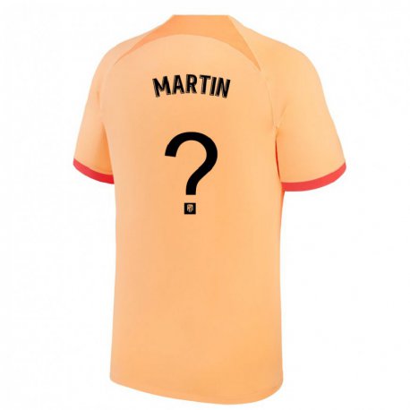 Kandiny Muži Carlos Martin #0 Svetlooranžový Dresy Tretia Csapatmez 2022/23 Dres