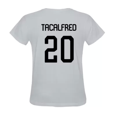 Muži Mickael Tacalfred #20 Biely Dresy Košele Dres