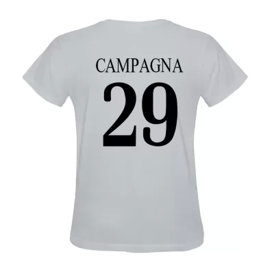 Muži Francesco Campagna #29 Biely Dresy Košele Dres