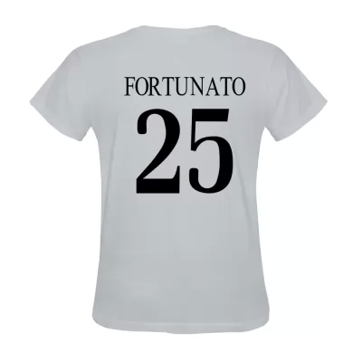 Muži Jacopo Fortunato #25 Biely Dresy Košele Dres