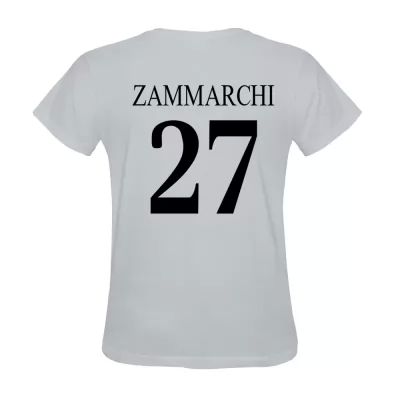 Muži Andrea Zammarchi #27 Biely Dresy Košele Dres